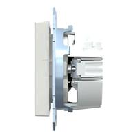 Merten MEG2300-0319 Wandcontactdoos System M Polar-wit 1 stuk(s) - thumbnail