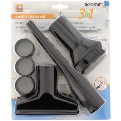 Scanpart kleine zuigmonden set 32+35mm Borstel Zwart Scanpart kleine zuigmonden set 32+35mm Borstel Zwart