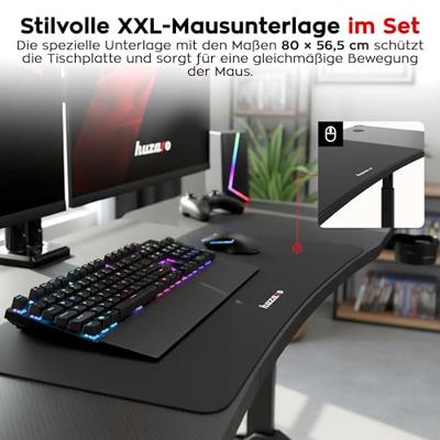 Huzaro Hero 3.6 Black gamingbureau