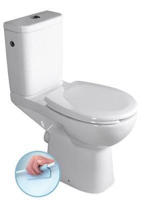 Verhoogd Toilet Sapho Handicap P-Trap Wit