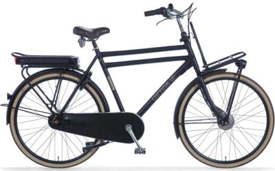 E-U4 Elektrische Transportfiets 28 inch Jet Black Matt RB7 FM