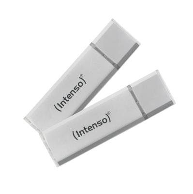 Intenso Ultra Line USB-stick 32 GB Zilver 3531482 USB-A 3.2 Gen 1 Intenso Ultra Line USB-stick 32 GB Zilver 3531482 USB-A 3.2 Gen 1