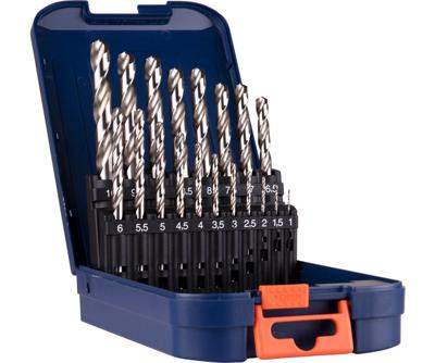 Rotec Spiraalborenset '105', DIN338, type N, 19-dlg, ø1-10 ABS - 900.0020K - 900.0020K