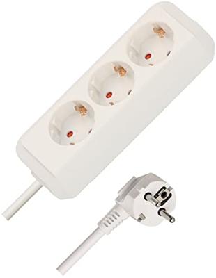 Brennenstuhl Eco-Line 3-voudig wit 3m H05VV-F 3G1,5 - 1158610030