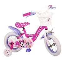 Disney minnie cutest ever! kinderfiets - meisjes - 12 inch - roze - twee handremmen - thumbnail