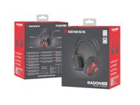 Hoofdtelefoon met microfoon Genesis NSG-0999 Zwart (1 Stuks) - thumbnail