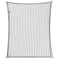VidaXL Aanhangwagennet elastisch touw 3x2,5 m polypropeen zwart - thumbnail