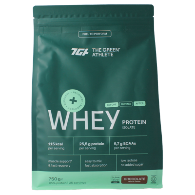 Whey protein isolate chocolate 750 Gram