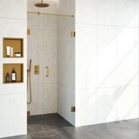 Nisdeur Compleet Just Creating Profielloos 2-Delig 90x200 cm 30/60 Goud Sanitop - thumbnail