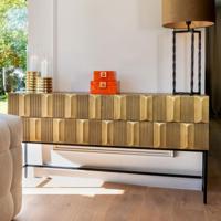 Richmond Dressoir 'Jaxx' 160cm, kleur Goud - thumbnail