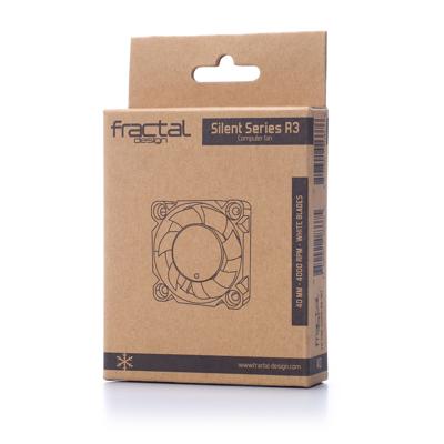 Fractal Design Silent Series R3 40mm Computer behuizing Ventilator 4 cm Zwart, Wit Fractal Design Silent Series R3 40mm Computer behuizing Ventilator 4 cm Zwart, Wit