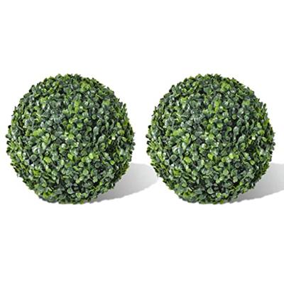VidaXL Kunstplanten buxusbol 2 st 35 cm