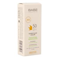 Babé Sun Oil Free Super Fluid Matterend en Getint SPF50 50ml - thumbnail