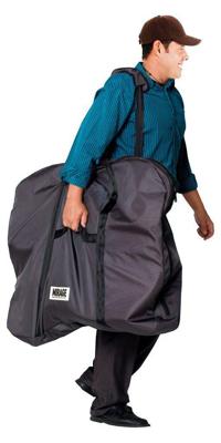 Mirage Tassen Mirage tas vouwfietstas 16/20" zwart