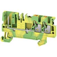 Weidmüller 2675870000 Aardklem Push-In-klem, Steekaansluiting Groen-geel 50 stuk(s) - thumbnail