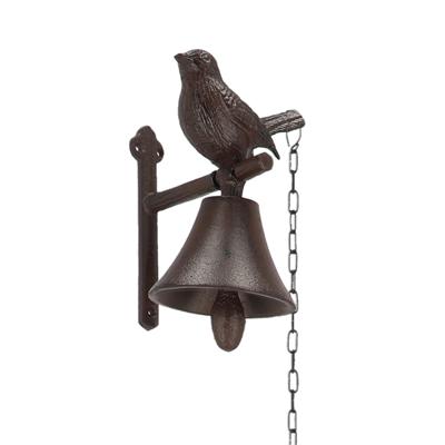 Deurbel vogel met kettinkje