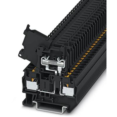 Phoenix Contact 3211861 Zekering-serieklem 6.2 mm Snelaansluiting Zwart 50 stuk(s) Phoenix Contact 3211861 Zekering-serieklem 6.2 mm Snelaansluiting Zwart 50 stuk(s)