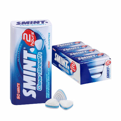 Smint 2 hours clean breath peppermint (12x 35gr)