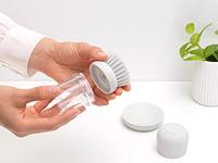 Brabantia afwasborstel + reservoir grijs - thumbnail