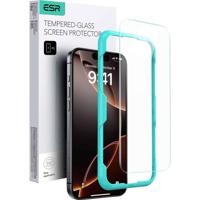 ESR Tempered-Glass 1D76500301 Screenprotector (glas) Apple iPhone 16 Pro 1 stuk(s) Anti-vingerafdruk, Krasvast - thumbnail