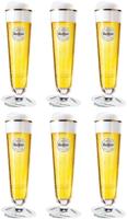 Warsteiner Bierglazen op Voet - 200 ml - 6 stuks - thumbnail