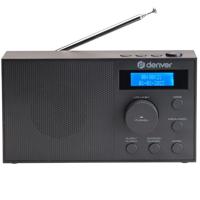 Denver DAB-51B Radio DAB+, DAB, FM USB, AUX Wekfunctie Zwart - thumbnail