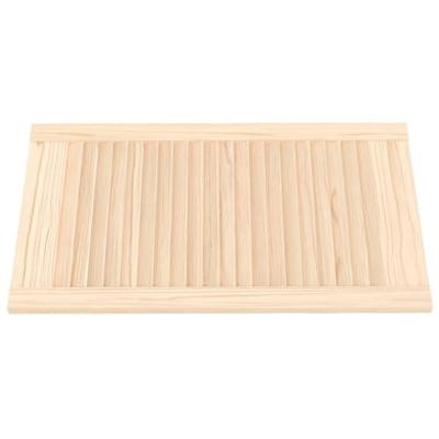 Kastdeuren met lamellen 4 st 69x39,4 cm massief grenenhout Kastdeuren met lamellen 4 st 69x39,4 cm massief grenenhout