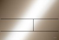 Bedieningsplaat Toilet TECE Square II Gepolijst Rood Goud - thumbnail