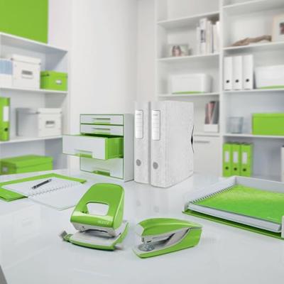 Leitz WOW elastobox ft A4, groen
