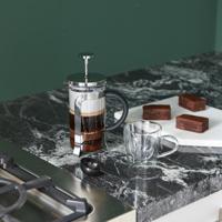 Bredemeijer Shiny Koffie en Theemaker 350 ml Glas/RVS - thumbnail
