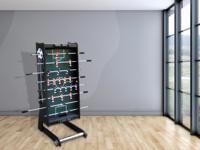 Cougar tafelvoetbalspel 121 x 61 x 81 cm zwart - thumbnail