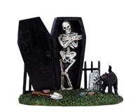 Lemax spooky graveyard halloween figuur Spooky Town 2006 - thumbnail