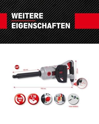KS Tools 515.3260 NEW-53028 Pneumatische slagmoersleutel