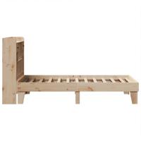 Bedframe zonder matras massief grenenhout 90x200 cm - thumbnail