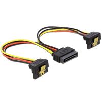 DeLOCK 15-Pin-SATA > 2x SATA-voedingsconnector splitterkabel - thumbnail
