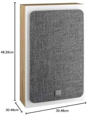 DALI OBERON ON-WALL eiken On wall speaker