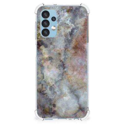 Samsung Galaxy A13 (4G) Anti-Shock Hoesje Marmer Grijs Samsung Galaxy A13 (4G) Anti-Shock Hoesje Marmer Grijs