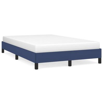 Bedframe zonder matras 120x190 cm stof blauw