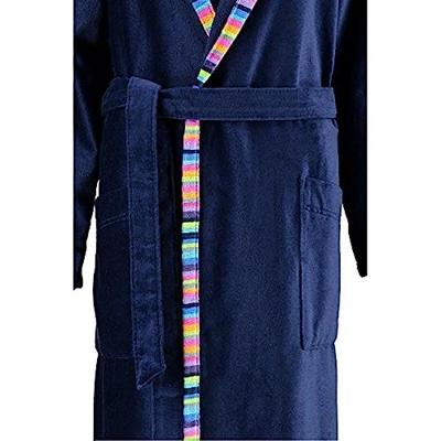 Cawö Cawo Badjas 2359 Velours met Sjaalkraag 40