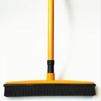 2 stk huisdier tapijt Hair Removal bezem schrapen stofvrije handenwassen Mop Rubber vloer borstel - thumbnail