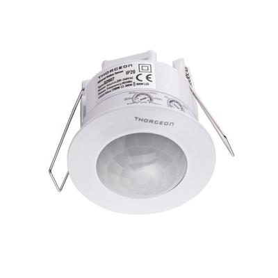Thorgeon Bewegingsmelder inbouw plafond 360 graden plat wit - 3900526 Thorgeon Bewegingsmelder inbouw plafond 360 graden plat wit - 3900526