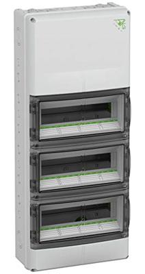 Spelsberg 73364201 AK 42 Plus Kleine verdeelkast Opbouw (op muur) Aantal groepen: 42 Aantal rijen: 3 Inhoud: 1 stuk(s)