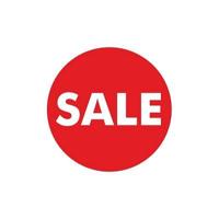 Etiket rood/wit 20mm SALE 500/rol - thumbnail