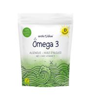 Arctic Blue Omega-3 algenolie DHA Capsules - met vitamine D - thumbnail