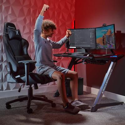 X-Rocker Agility Sport Eport Gamingstoel met comfort adjustabiliteit - Carbon Black