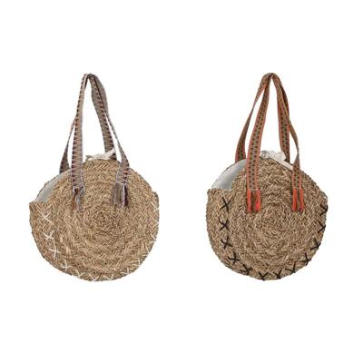 Schoudertas DKD Home Decor 41 x 10 x 66 cm Bruin Oranje Groen Zeegras (2 Stuks) Schoudertas DKD Home Decor 41 x 10 x 66 cm Bruin Oranje Groen Zeegras (2 Stuks)