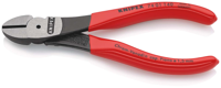 Knipex Kracht-Zijsnijtang | 140 mm Lengte | Kunststof Bekleed | Zwart Geatramenteerd - 74 01 140 SB - thumbnail