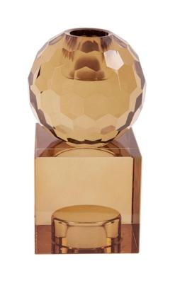 present time - Candle Holder Crystal Art Medium Squared present time - Candle Holder Crystal Art Medium Squared