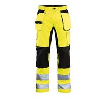 Blåkläder Werkbroek met stretch High-Vis 15521811 | High-Vis Geel/Zwart | Maat 52 - 7330509546437 - thumbnail
