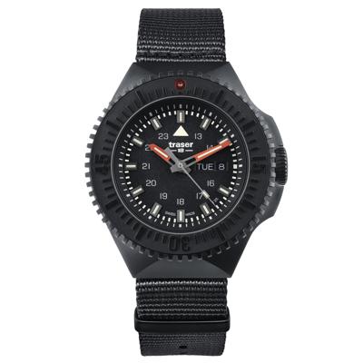 Traser P69 Black Stealth Black Nato Horloge
